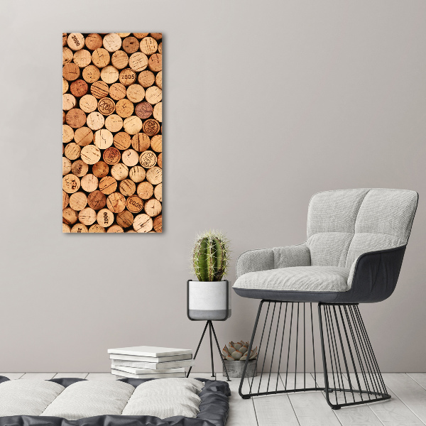 Staand foto op plexiglas Wijnkurken