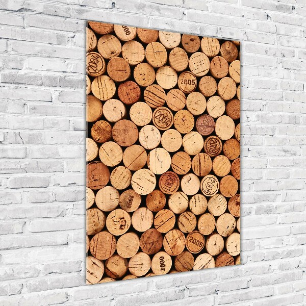 Staand foto op plexiglas Wijnkurken