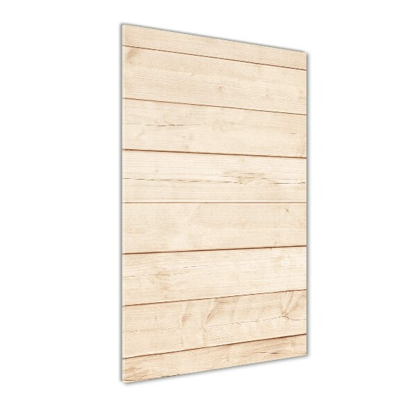 Staand foto in plexiglas Houten achtergrond