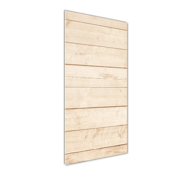 Staand foto in plexiglas Houten achtergrond