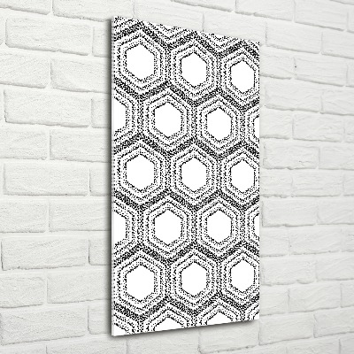 Staand foto op plexiglas Geometrische achtergrond