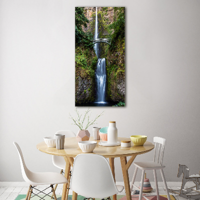 Staand foto in plexiglas Waterval