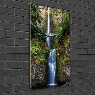 Staand foto in plexiglas Waterval