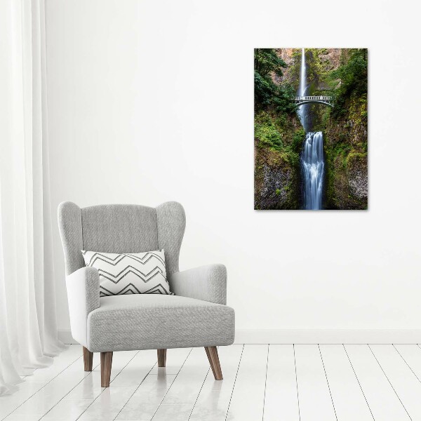 Staand foto in plexiglas Waterval