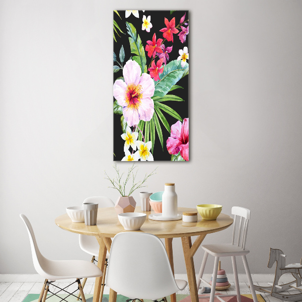 Staand foto in plexiglas Hawaiiaans patroon