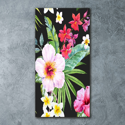 Staand foto in plexiglas Hawaiiaans patroon