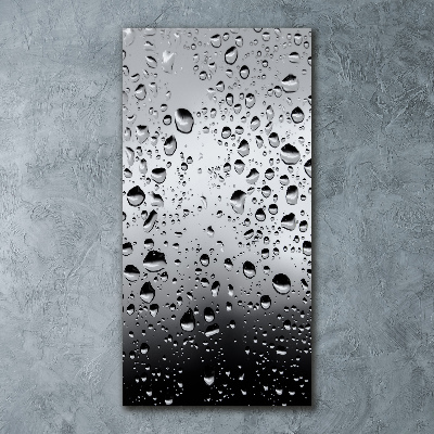 Staand foto plexiglas waterdruppels