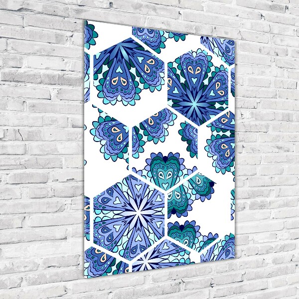 Staand plexiglas foto Mandala-elementen