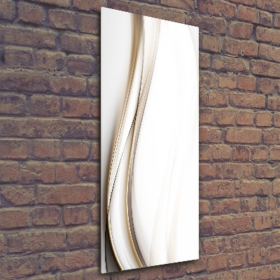 Staand plexiglas foto Abstracte golf