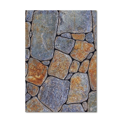 Staand foto in plexiglas Achtergrond van stenen