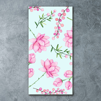 Staand foto op plexiglas Bloemen en bessen