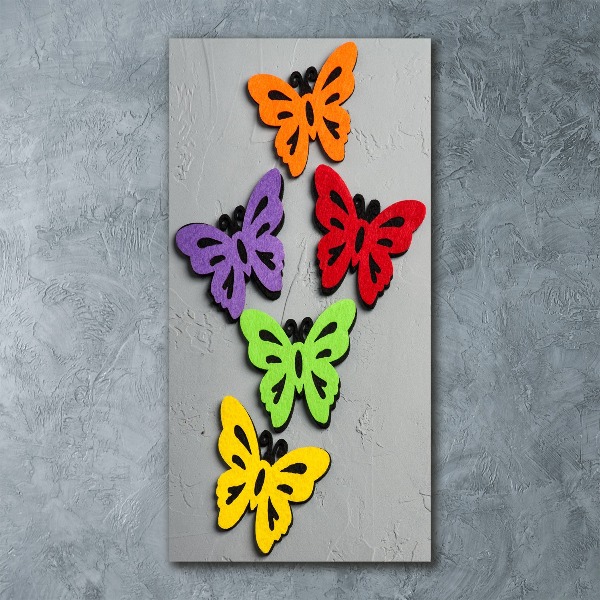 Staand foto plexiglas Kleurrijke vlinders