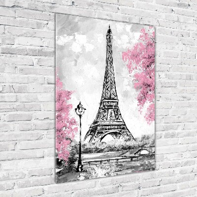 Staand foto in plexiglas Eiffeltoren Parijs