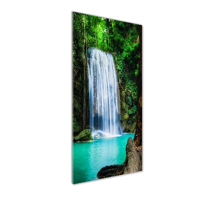 Staand foto in plexiglas Waterval