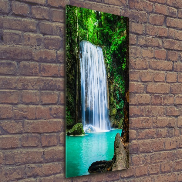 Staand foto in plexiglas Waterval