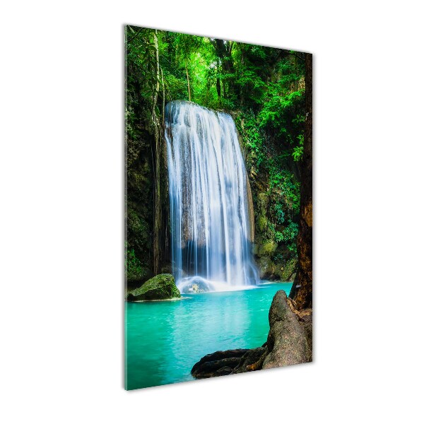 Staand foto in plexiglas Waterval