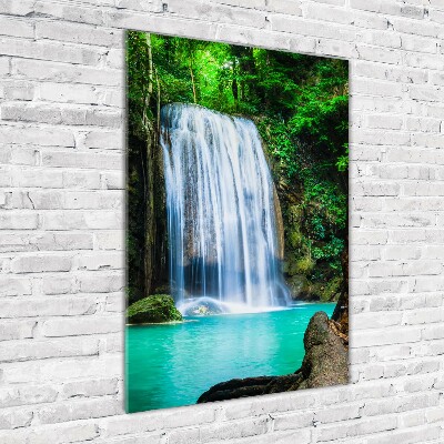 Staand foto in plexiglas Waterval