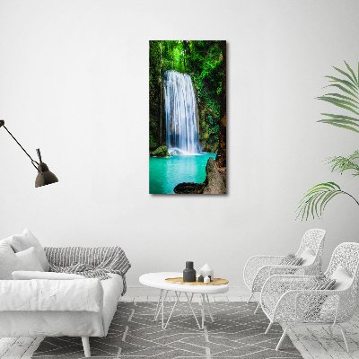 Staand foto in plexiglas Waterval
