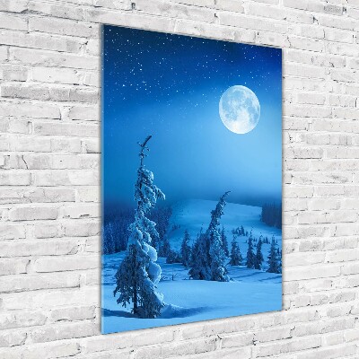 Staand foto op plexiglas Volle maan