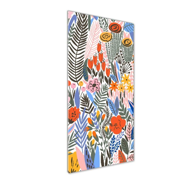 Staand foto op plexiglas Tropische bloemen