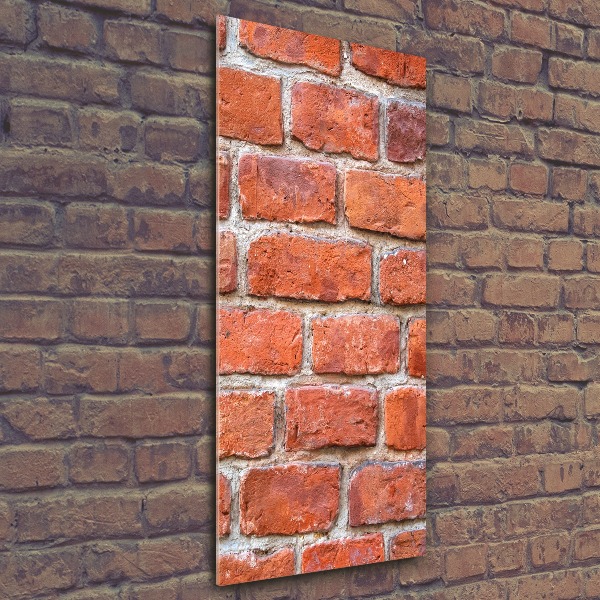Staand foto plexiglas Bakstenen muur