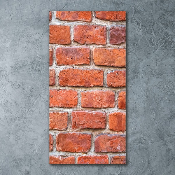 Staand foto plexiglas Bakstenen muur