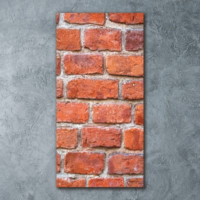 Staand foto plexiglas Bakstenen muur