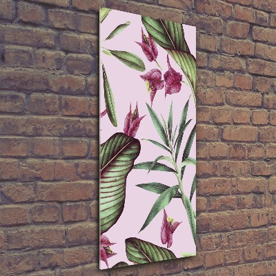 Staand foto in plexiglas Hawaiiaans patroon