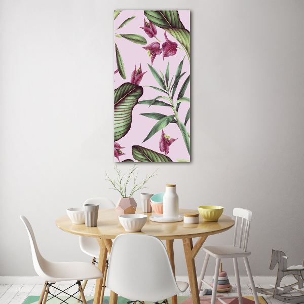 Staand foto in plexiglas Hawaiiaans patroon