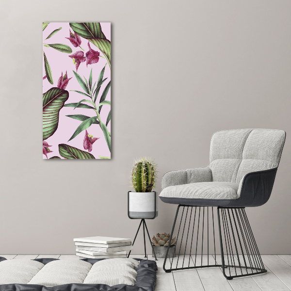 Staand foto in plexiglas Hawaiiaans patroon