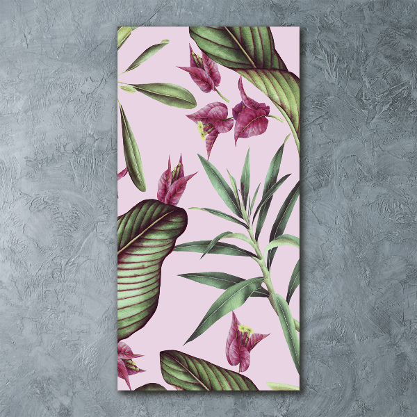 Staand foto in plexiglas Hawaiiaans patroon