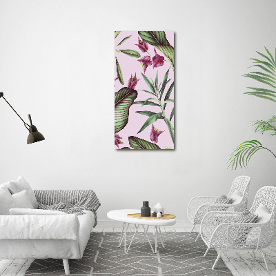 Staand foto in plexiglas Hawaiiaans patroon