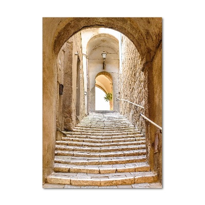 Foto obraz szkło akryl pionowy Wąskie uliczki