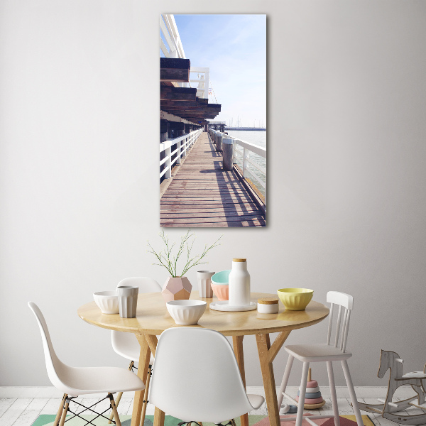 Staand foto in plexiglas Pier in Sopot