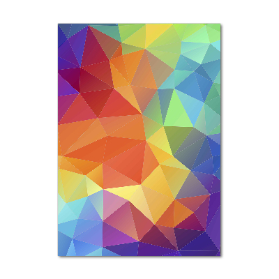 Staand foto op plexiglas Abstracte driehoeken