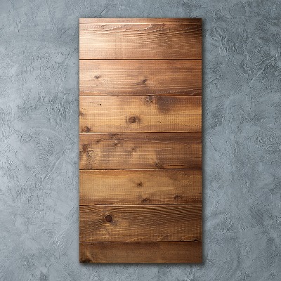 Staand foto plexiglas Houten achtergrond