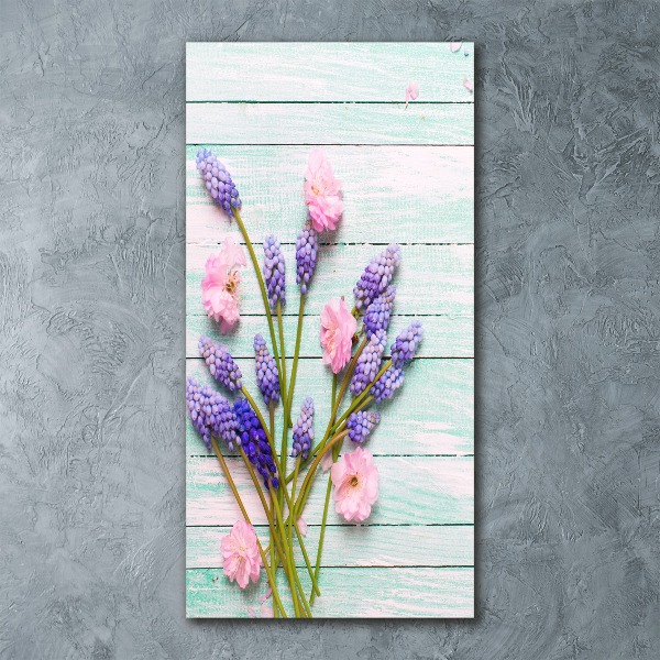 Staand plexiglas foto Druifhyacint