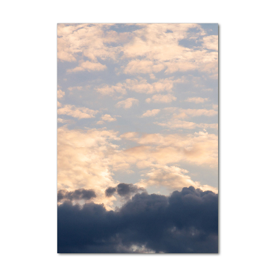 Staand foto in plexiglas Wolken aan de hemel