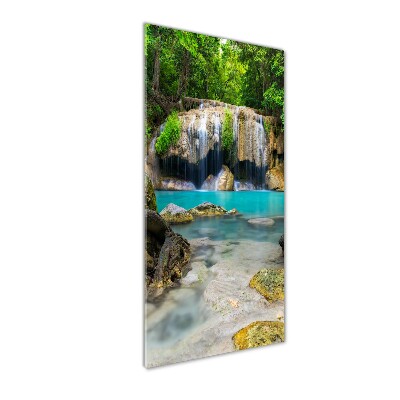 Staand foto plexiglas Waterval in de jungle