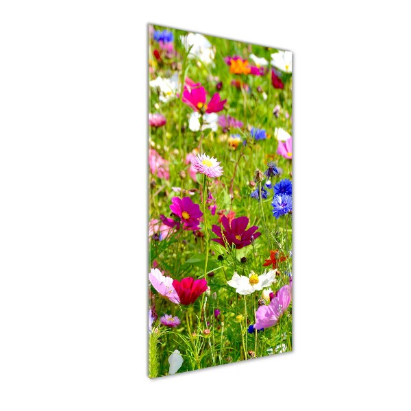 Staand foto in plexiglas Wilde bloemen