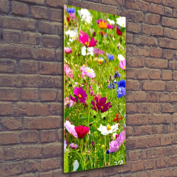 Staand foto in plexiglas Wilde bloemen