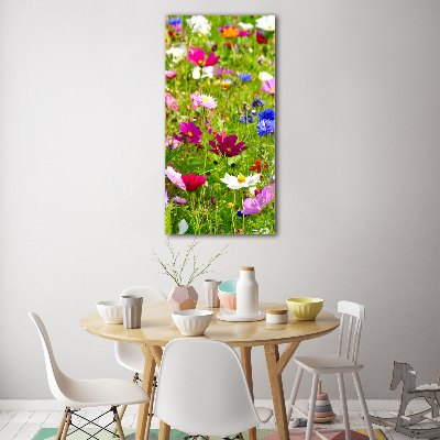 Staand foto in plexiglas Wilde bloemen