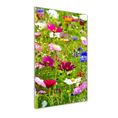 Staand foto in plexiglas Wilde bloemen
