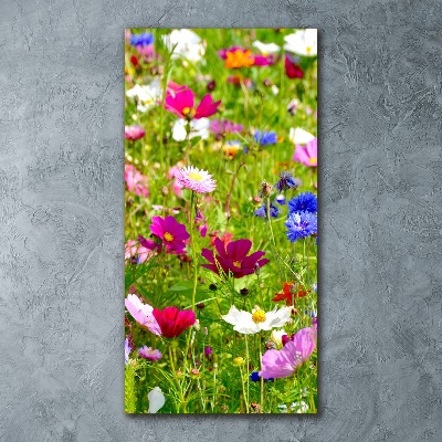 Staand foto in plexiglas Wilde bloemen