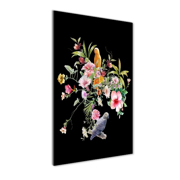 Staand plexiglas foto Hawaiiaans patroon