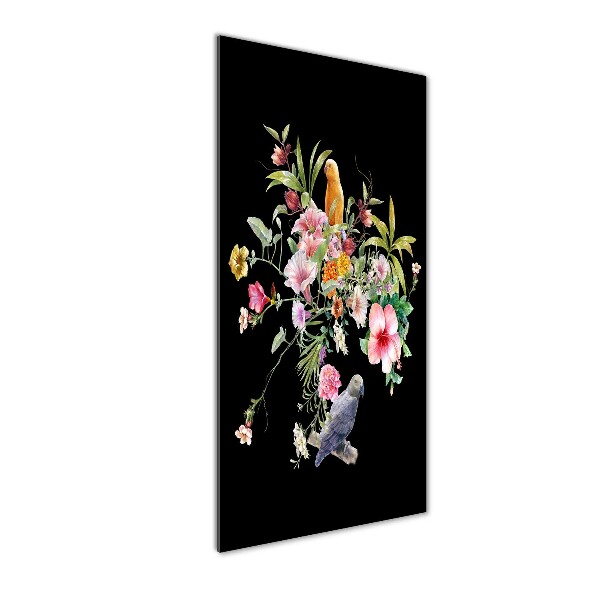 Staand plexiglas foto Hawaiiaans patroon