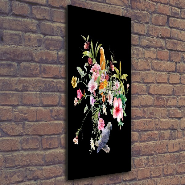 Staand plexiglas foto Hawaiiaans patroon