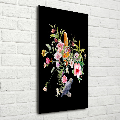 Staand plexiglas foto Hawaiiaans patroon