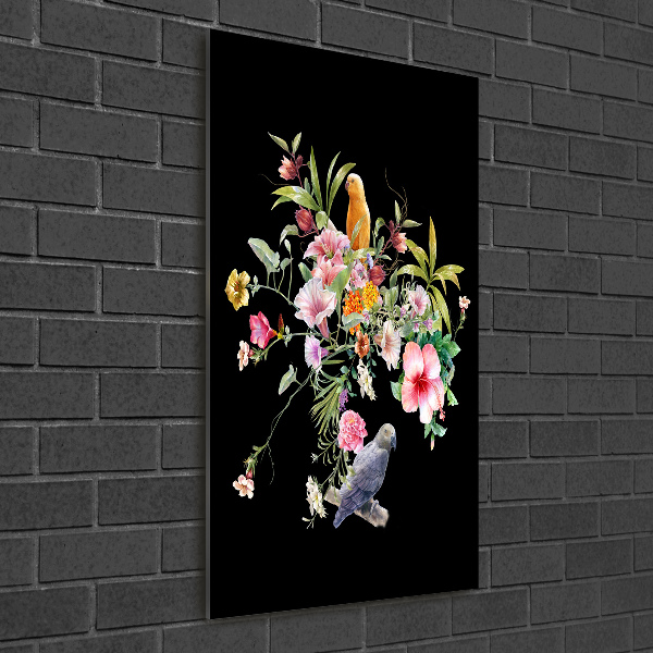 Staand plexiglas foto Hawaiiaans patroon