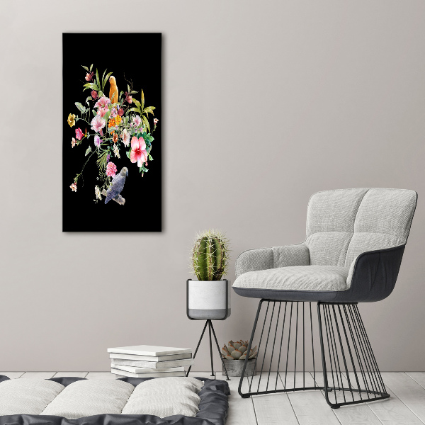 Staand plexiglas foto Hawaiiaans patroon